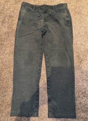 Men green corduroy - green,
