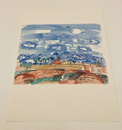 Raoul dufy lithograph - raoul,