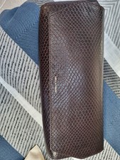 pied a terre- Embossed Brown Bag