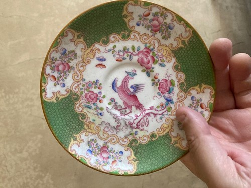 Mintons saucer plate green - saucer,