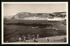 Aberystwyth, View from the Castle, Postcard 