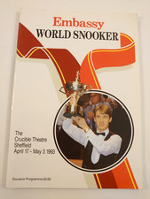Embassy World Snooker Souvenir