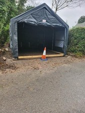 Vevor Carport 20ft X 12ft with roll-up windows & doors