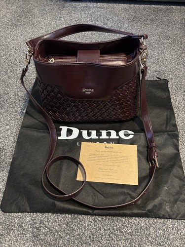 Dune london burgundy - london, woven