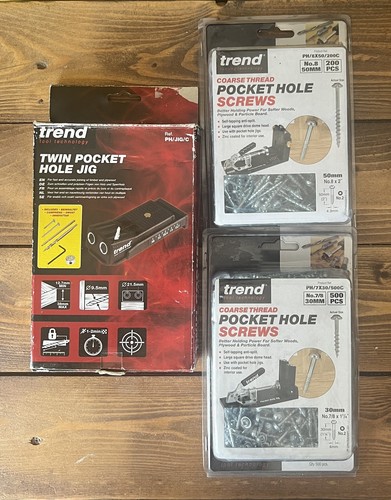 Pocket hole jig with - pocket, hss