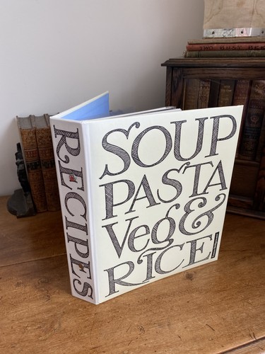 Emma bridgwater soup - pasta, veg