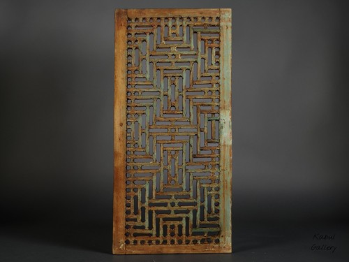 Antique islamic wooden jali - antique,