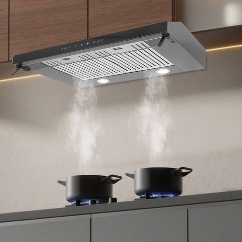Under cabinet range - under, hood