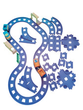 ELC Happyland Train Track Set 2 x Trains Stations 33 Pieces