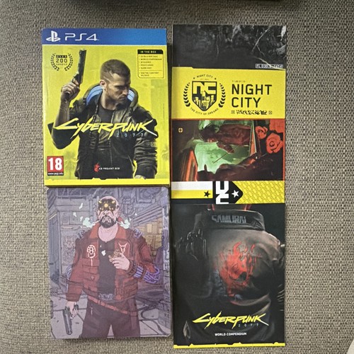 Cyberpunk 2077 steelbook ps4 - cyberpunk,