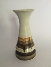 Jersey Pottery Vintage Vase Brown 1970’s
