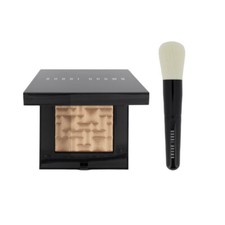 Bobbi Brown Highlighter Powder Bronze Glow Face & Makeup Brush Set - NEW