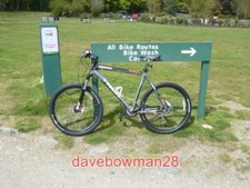 PHOTO  KIRROUGHTREE 7 STANES BRAND SPANKING NEW TREK 6300 MOUNTAIN BIKE READY TO