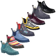 Regatta Womens Lady Harper Ankle Wellies Cotton Lining Rubber Short Wellingtons
