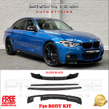 FOR BMW 3 SERIES F30 F31 FRONT LIP SPLITTER REAR DIFFUSER M PERFORMANCE BODYKIT