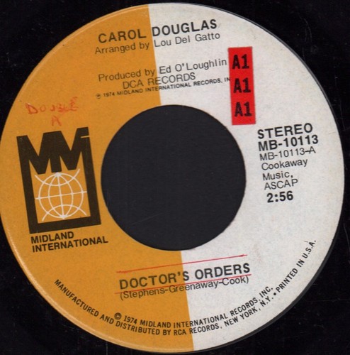 Carol douglas doctor orders - carol,