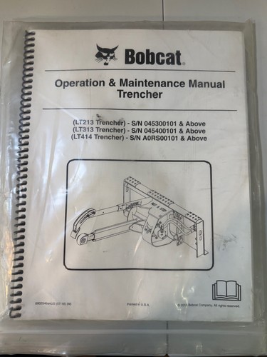Bobcat trencher attachment - trencher,