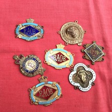RAOB COLLAR REGALIA BADGES