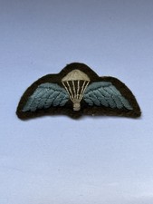 British Airborne Jump Wings Officer English Paratrooper Patent - WW2 WWII