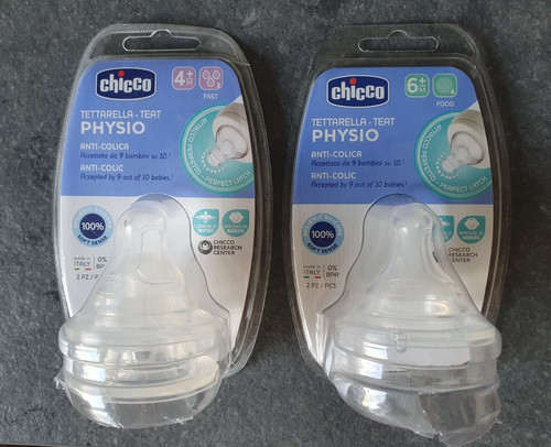Chicco physio teats 4 - physio, (2*