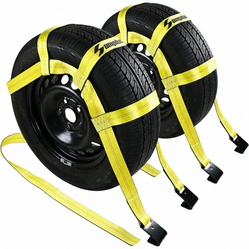 Pack tow dolly straps car - tow,
