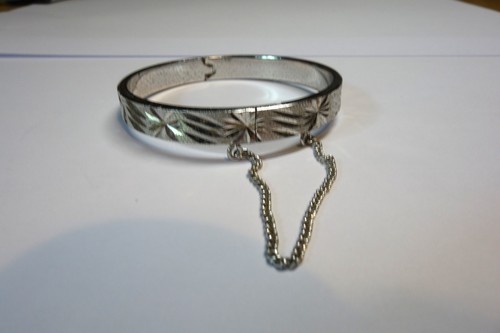 Engraved hallmarked bangle - engraved, /