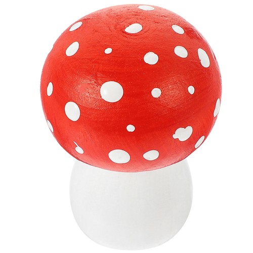 Wooden mushroom sculpture - mushroom, wood