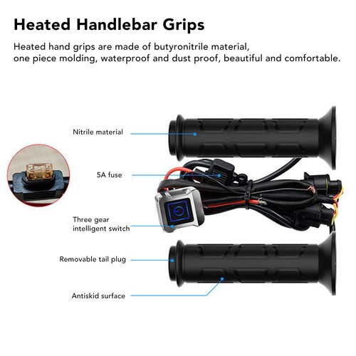 12v heated motorcycle hand - 12v,