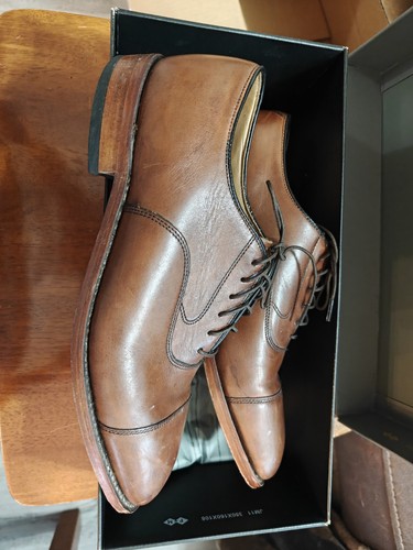 Johnston murphy cap toe melton - cap,
