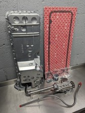 MERCEDES OM606 REAR BOWL SUMP OIL PAN KIT, OIL PUMP, DIPSTICK & NEW PARTS, OM648