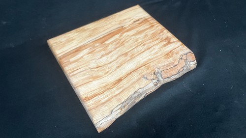 Spalted beech wooden - , chopping