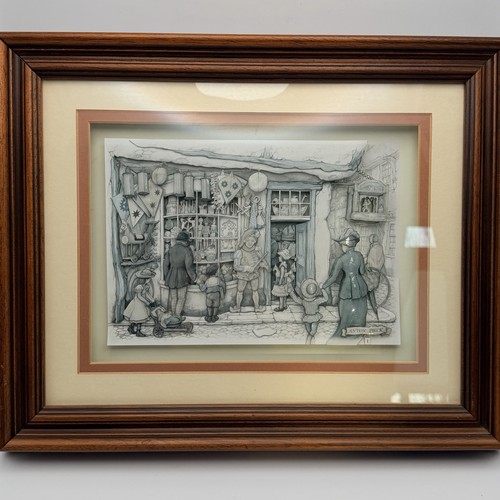 Vintage anton pieck - anton, shadow