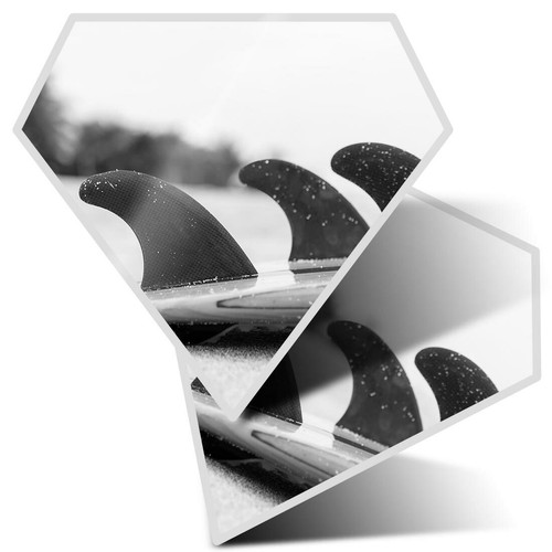Diamond stickers 5cm bw - x,