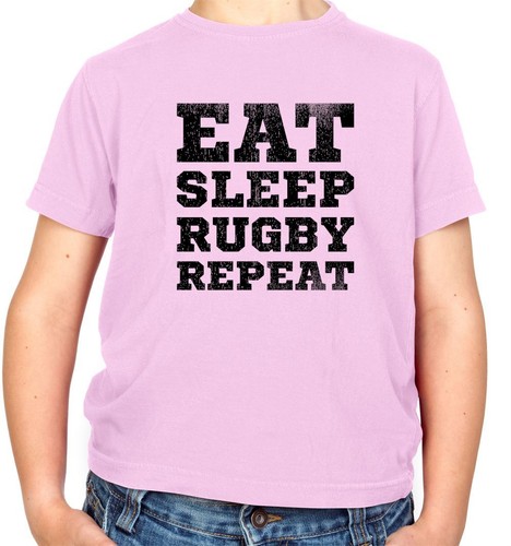 Eat sleep rugby - eat, kids