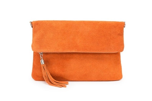 New fold over plain suede - fold,