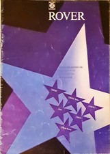 Rover 2200 3500 P6 Range Rover Brochure 1974