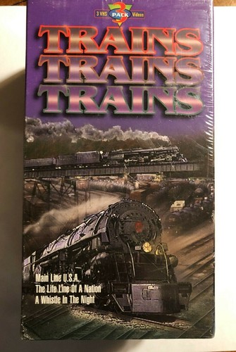 New trains - trains, vhs