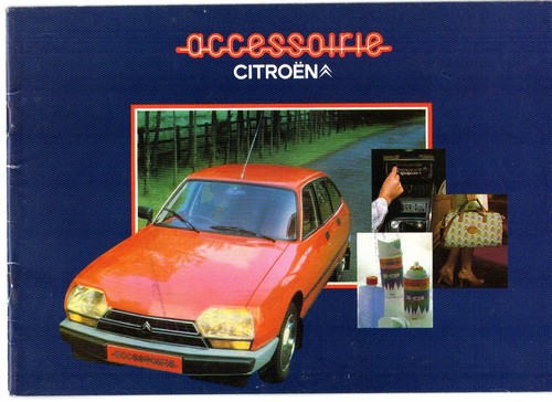 Citroen accessories 1980 uk - citroen, 1980-81