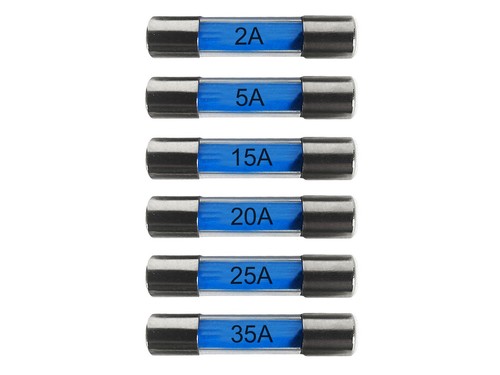 30mm glass fuses amp pack - glass,