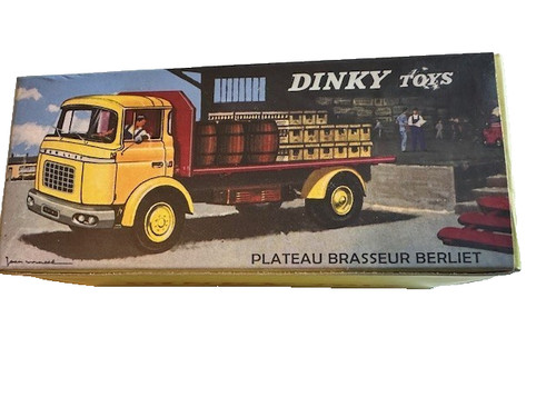 Dinky berliet plateau - dinky, brasseur