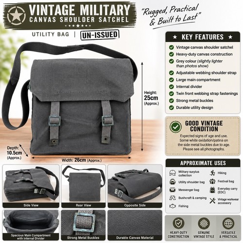 Vintage military canvas - military,