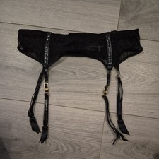 Vintage Ann Summers Black PVC