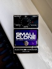 Electro-Harmonix Small Clone EH-4600 Full Chorus Pedal made in USA (not reissue)