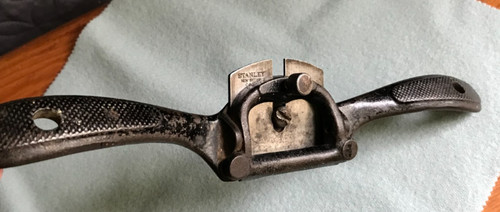 Old stanley 53 spokeshave - old, no.