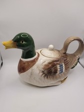 Novelty Mallard Duck Teapot