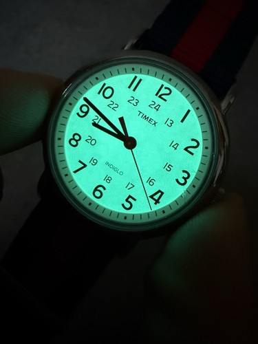 Timex weekender 38mm analog - timex,