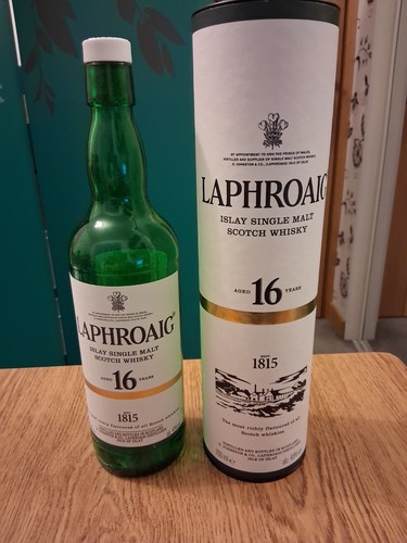 Laphroaig year old - year,