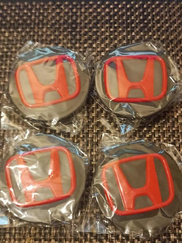 Honda black red wheel - 4,