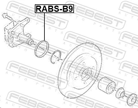 Febest citroen 454919 abs - febest,