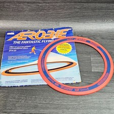 Vintage 70s Aerobie The Fantastic Flying Ring Disc Aerodynamic Outdoor Fun Toy